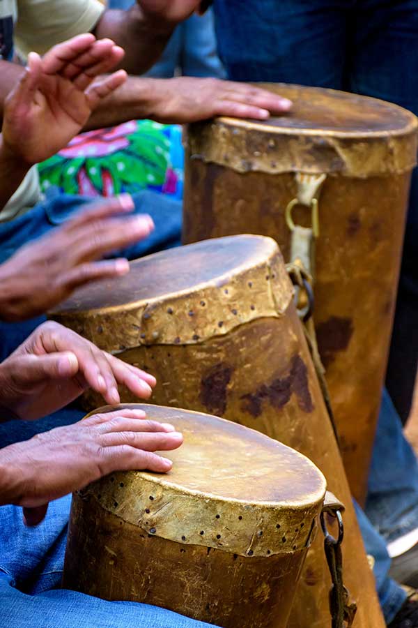 Hand drumming